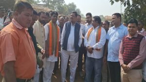 बिरकोनी धान खरीदी केंद्र में प्रभारी मंत्री का निरीक्षण,ली जानकारी mns24.in