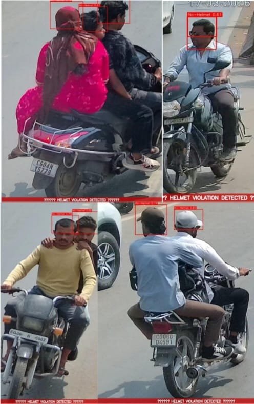 महासमुंद में AI निगरानी से यातायात नियमों पर सख्ती